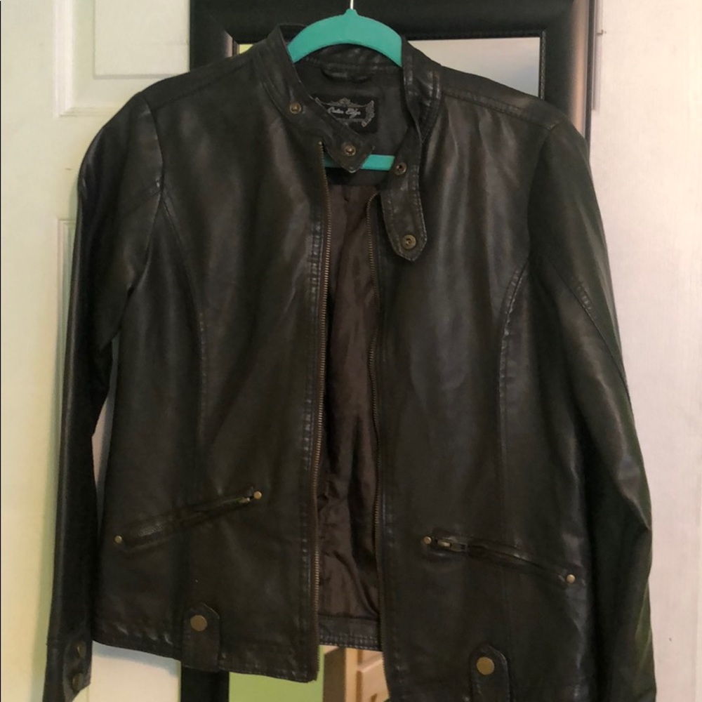 Brown Leather Jacket